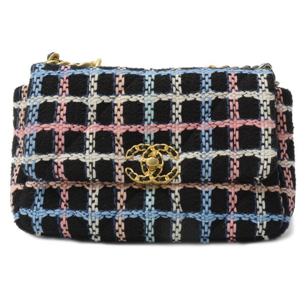Chanel CHANEL19 Tweed 2way Bag Classic Flap