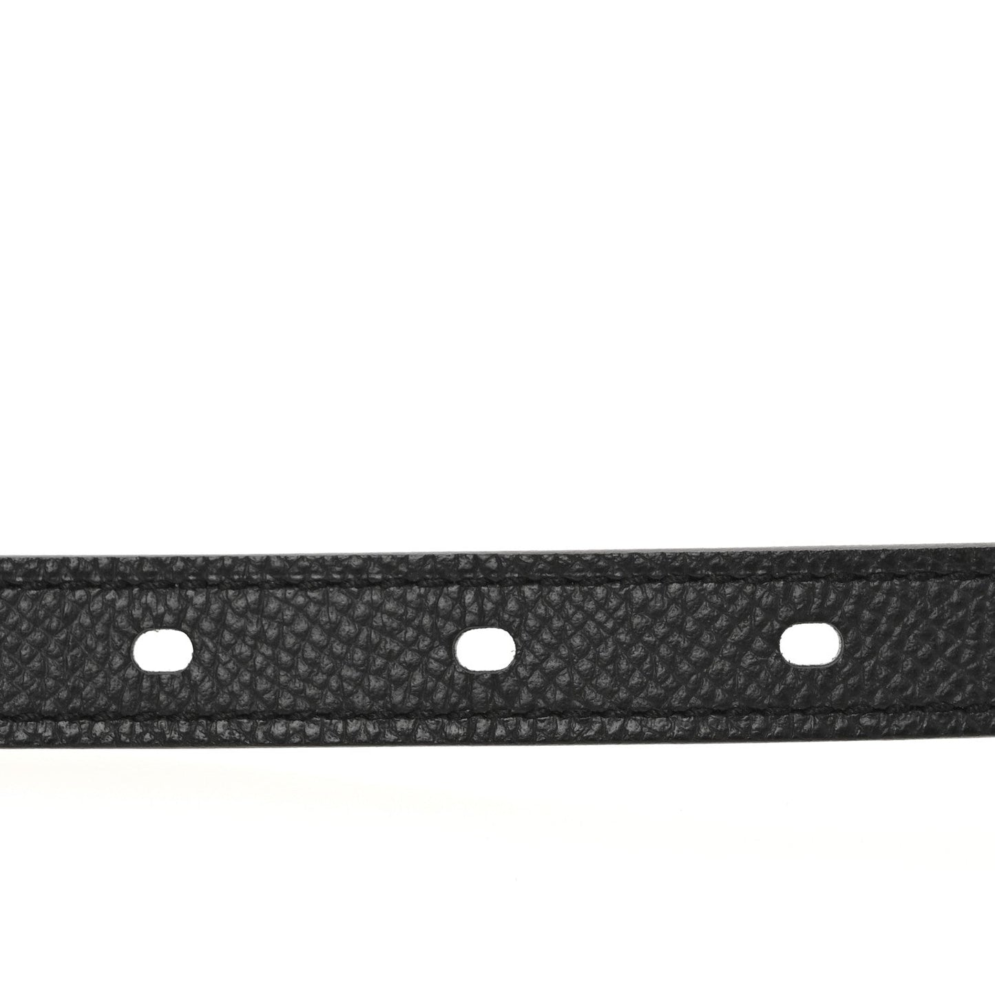 Hermes Epsom 15mm Pop H Belt 75 30 Black