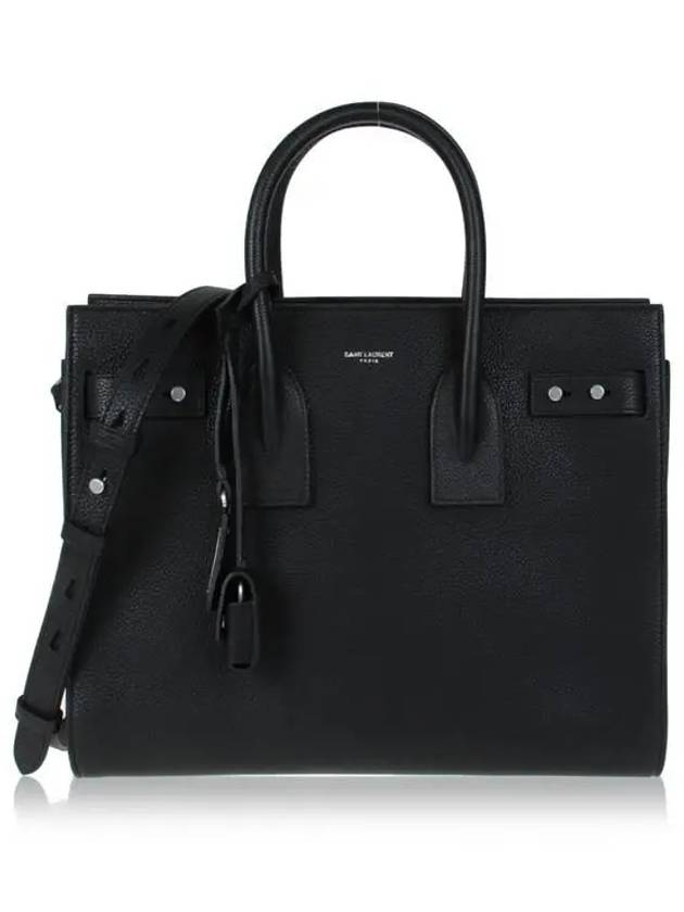 Luxury Saint Laurent Trending 2025 Supple Sac de Jour Small Toad Shoulder Bag Black