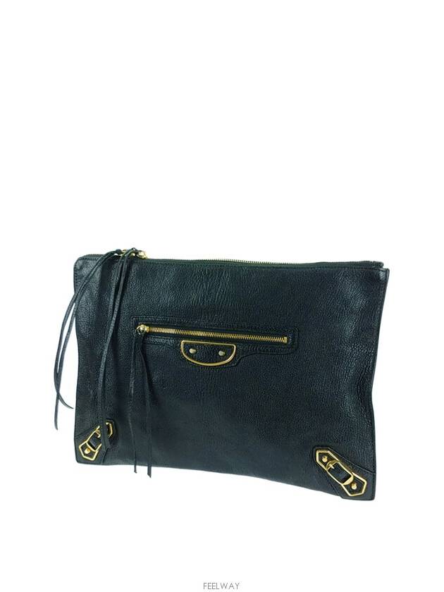 Luxury Balenciaga Trending 2026 Giant Edge Medium Clutch Bag 390186