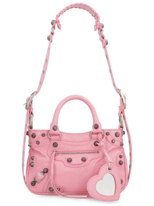Luxury Balenciaga Trending 2026 Neo Cagole Small Tote Bag Pink