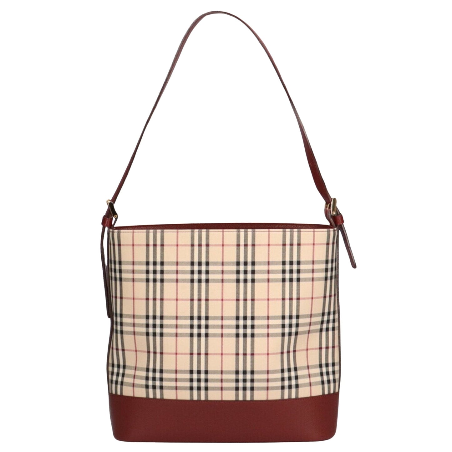 Luxury Burberry Nova Check Shoulder Bag