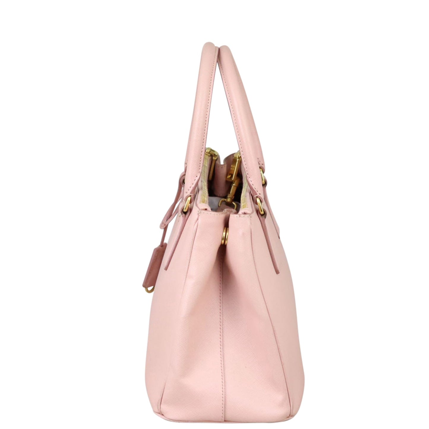 Prada Saffiano Lux Galleria Double Zip Tote Small
