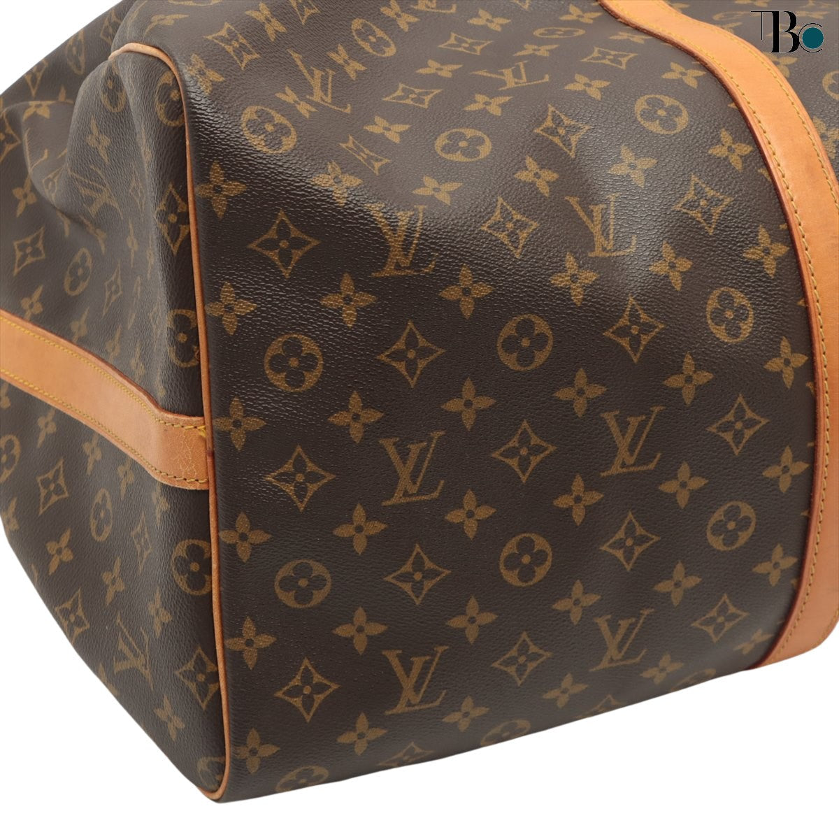 Louis Vuitton Brown Canvas Keepall Bandouli?®re 60 handbag bag