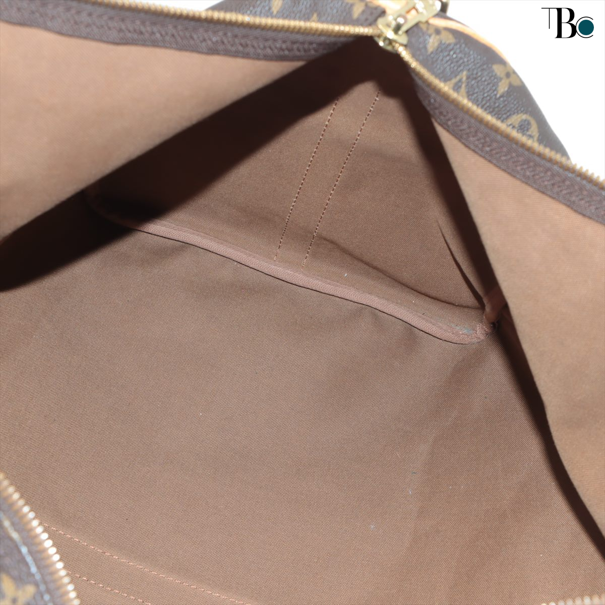 Louis Vuitton Brown Canvas Keepall Bandouli?®re 60 handbag bag