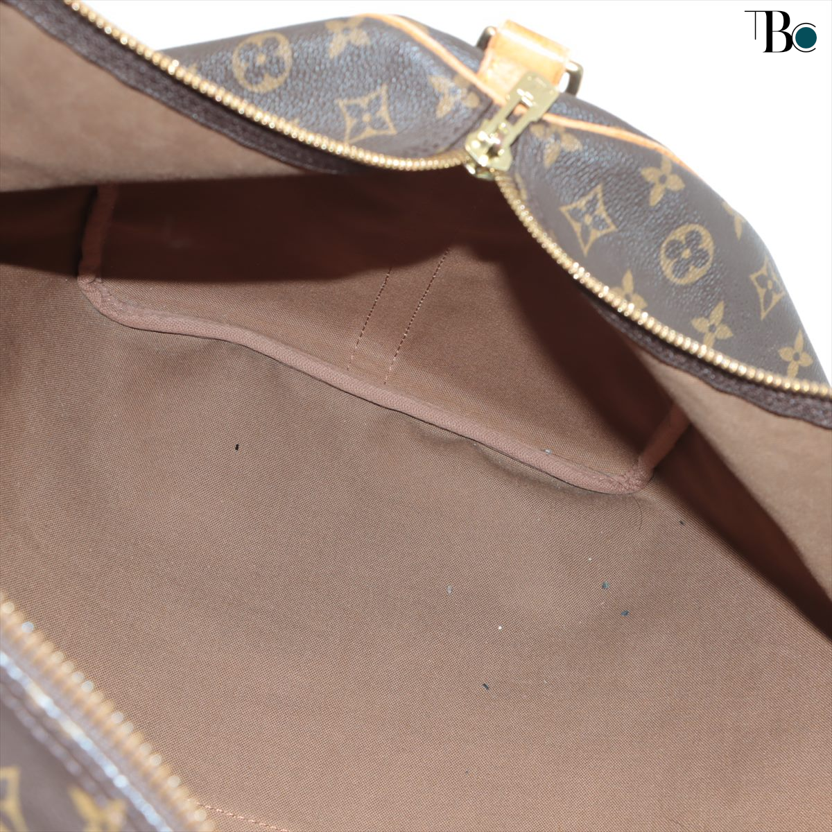 Louis Vuitton Brown Canvas Keepall Bandouli?®re 60 handbag bag