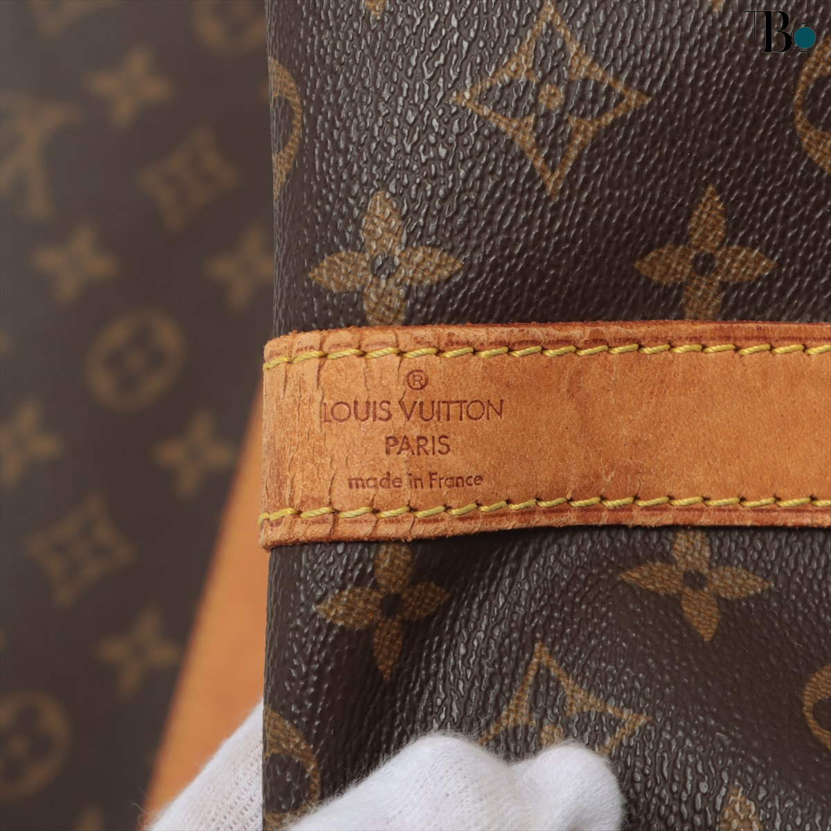 Louis Vuitton Brown Canvas Keepall Bandouli?®re 60 handbag bag