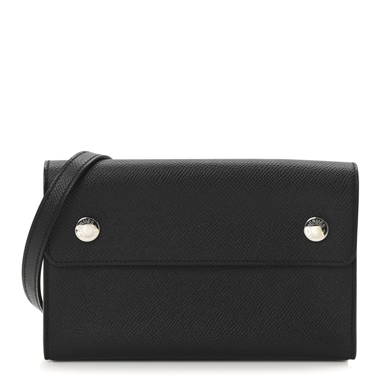 Hermes Epsom Hermesnap Wallet Black