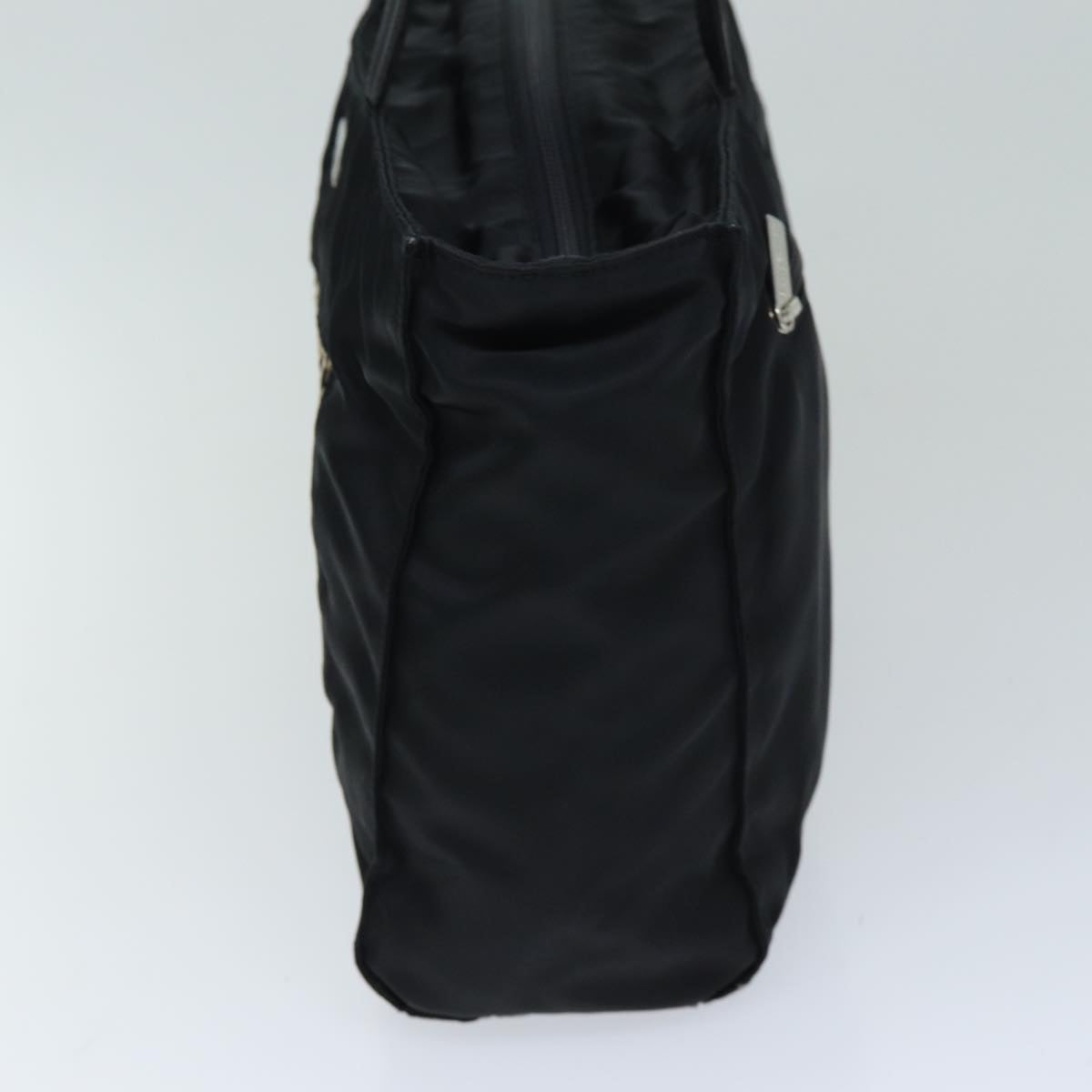 Luxury BurberrySs Tote Bag Nylon Black Auth 76211