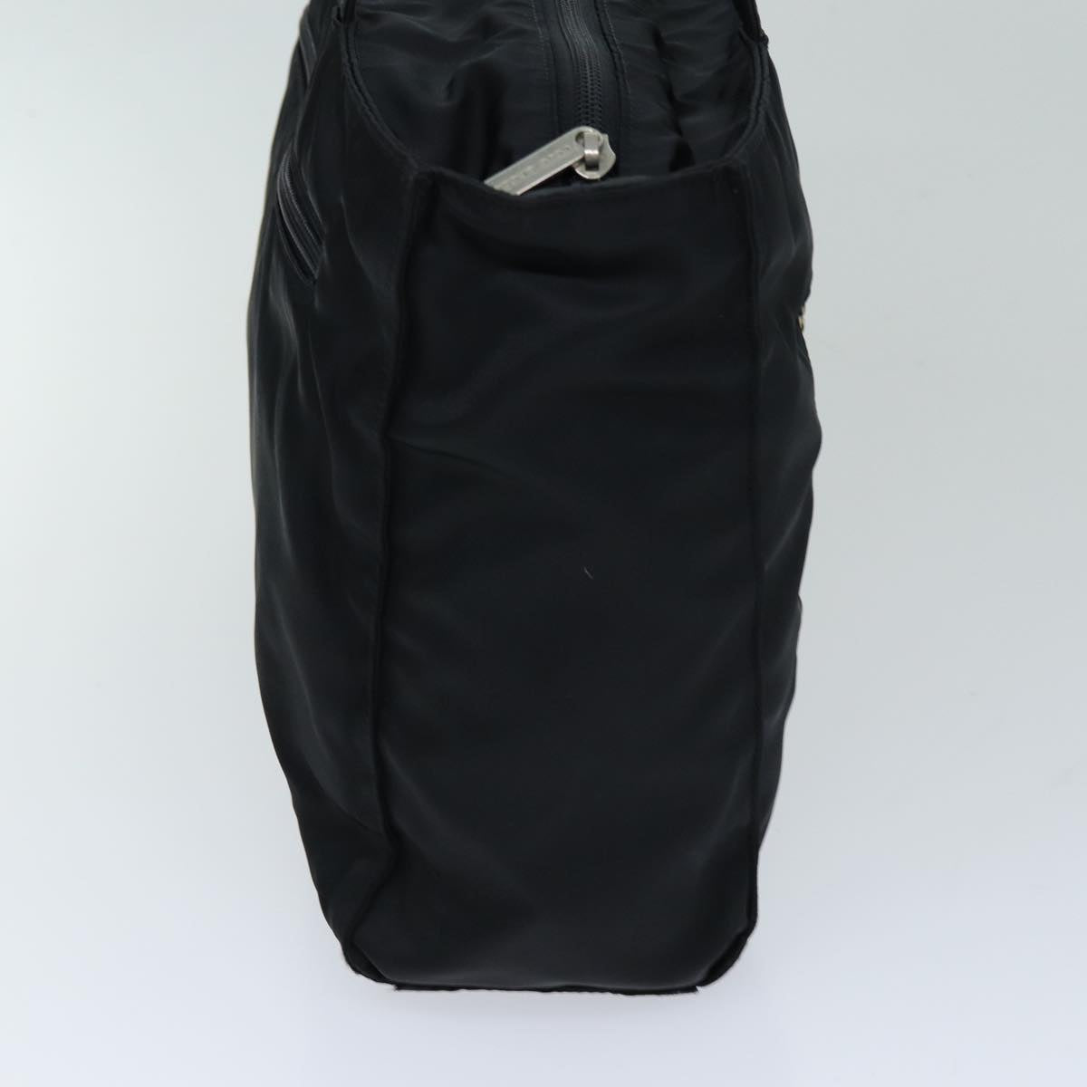 Luxury BurberrySs Tote Bag Nylon Black Auth 76211