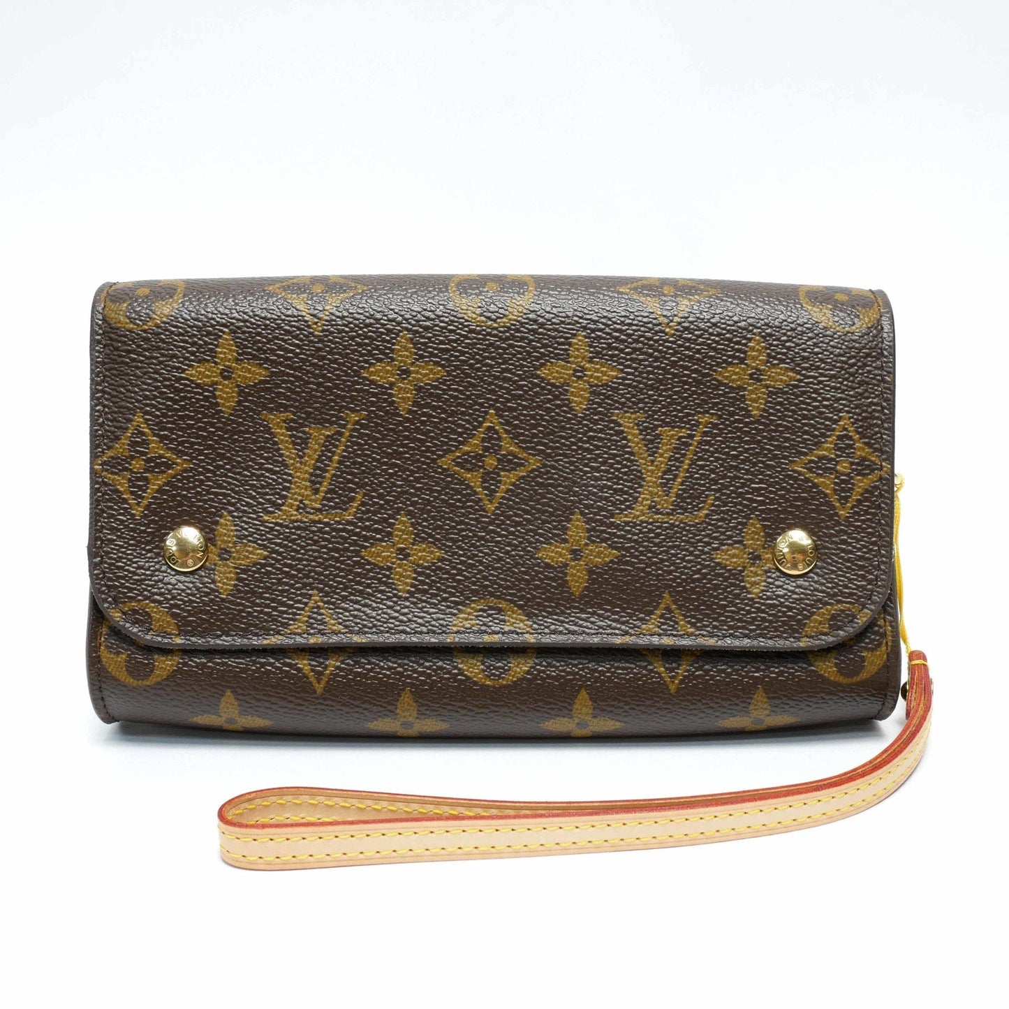 Louis Vuitton Brown Canvas Cosmetic Pouch clutch bag