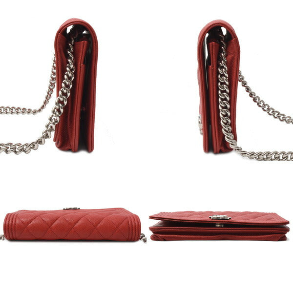 Chanel Boy Chanel Caviar Shoulder Bag Classic Flap