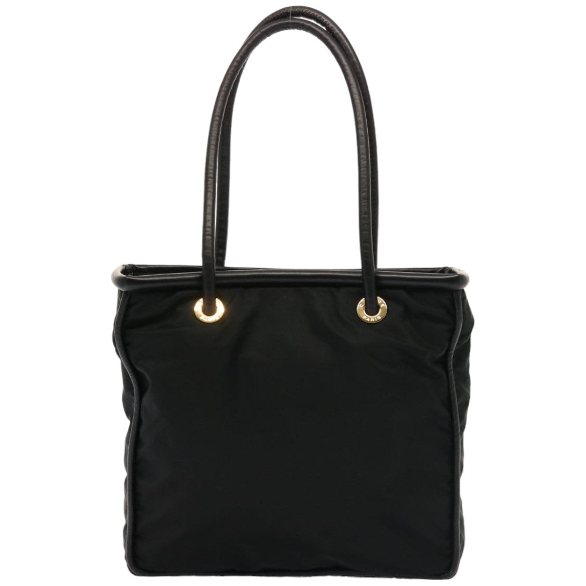 Luxury CELINE Shoulder Bag Nylon Black  76411