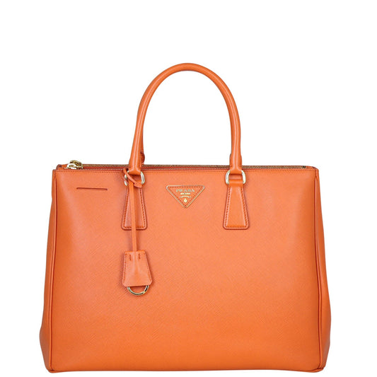 Prada Saffiano Lux Galleria Double Zip Tote Large
