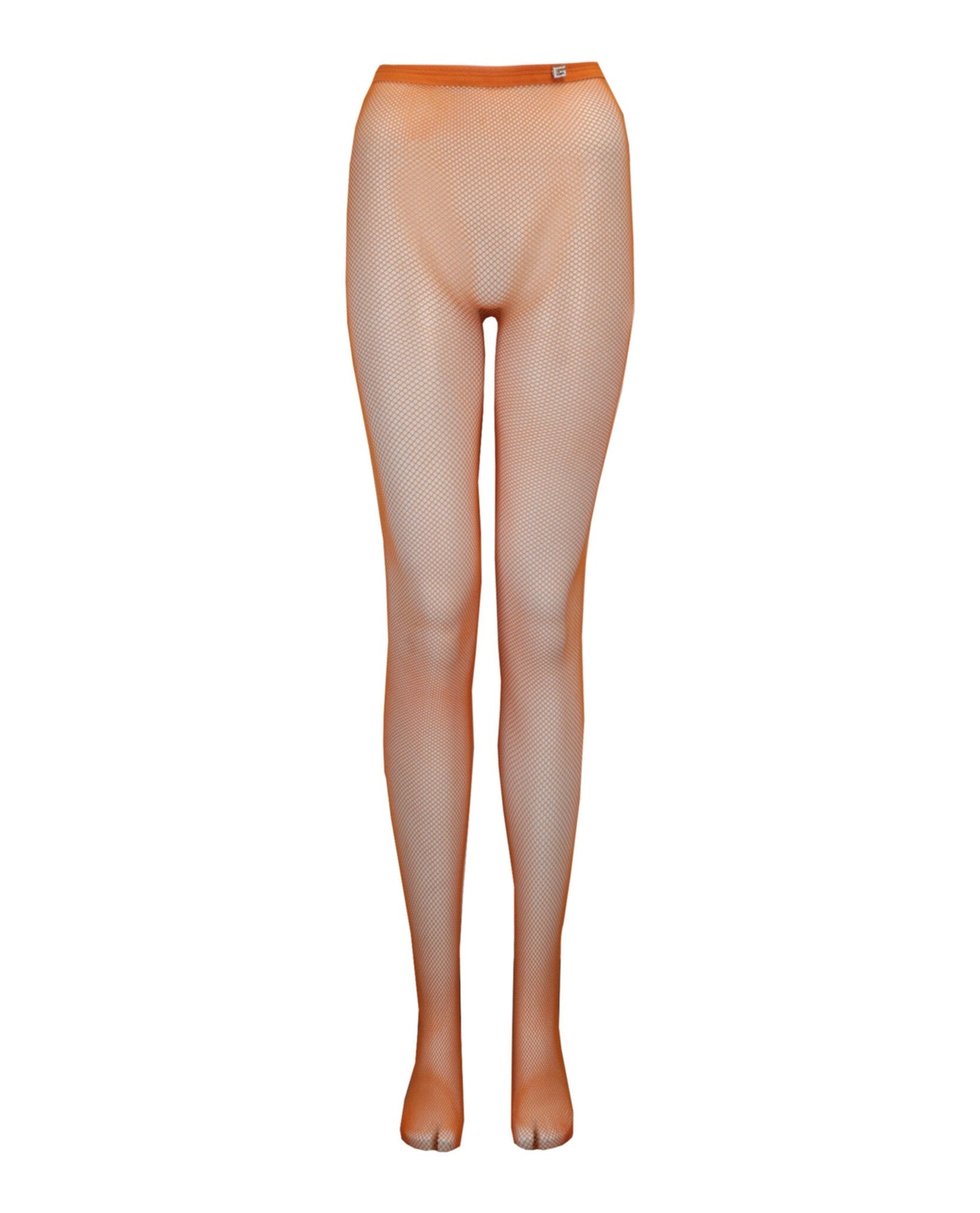 Gucci Womens Crystal Pin Fishnet Tights