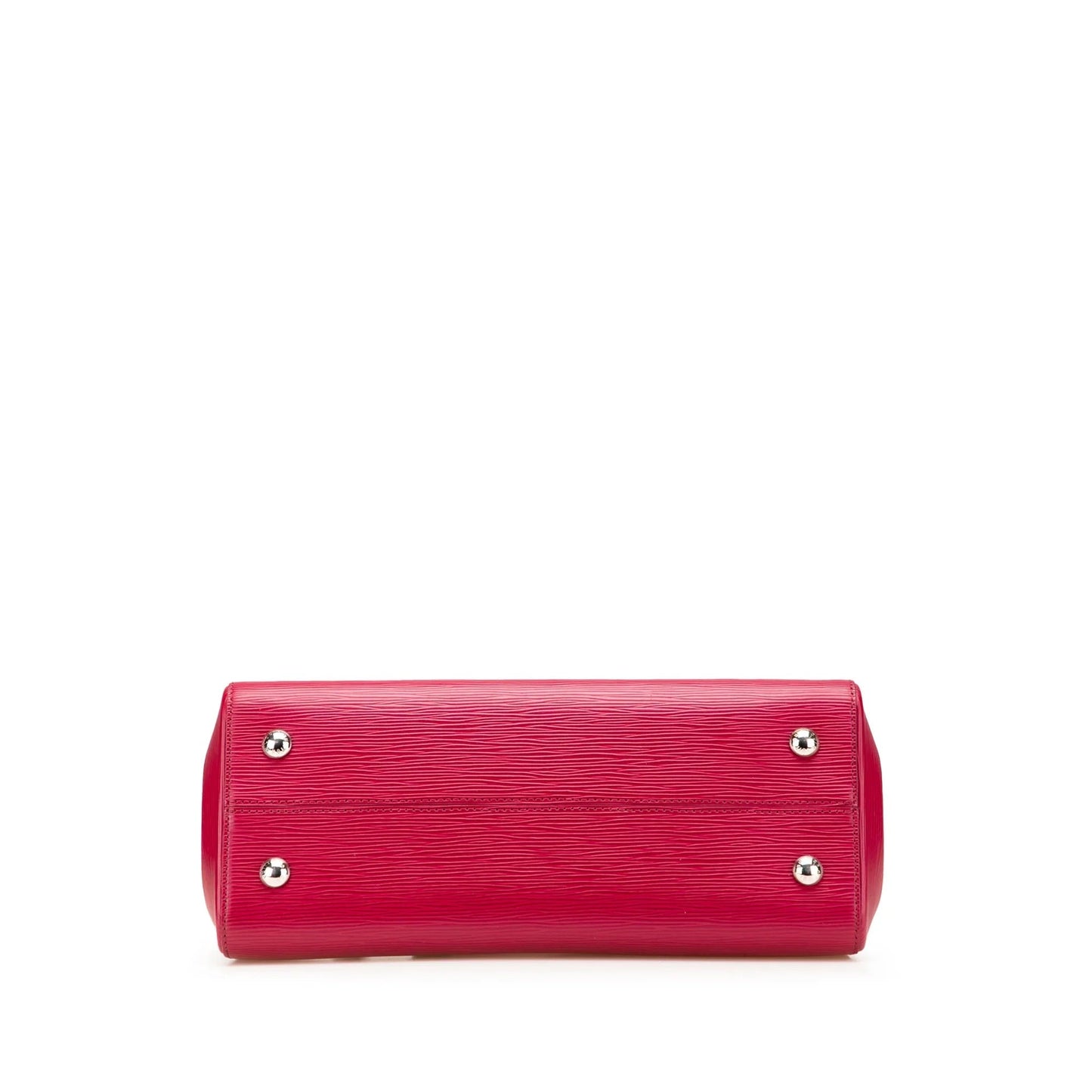 Pink Louis Vuitton Epi Soufflot MM Satchel
