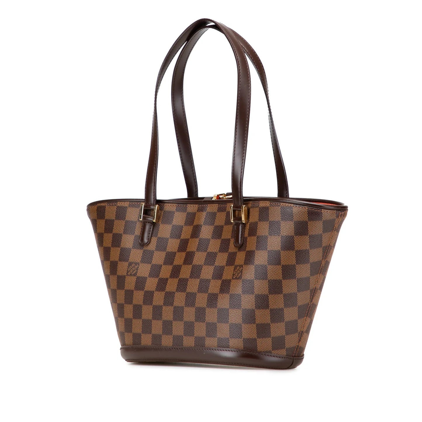 Brown Louis Vuitton Damier Ebene Manosque PM Shoulder Bag