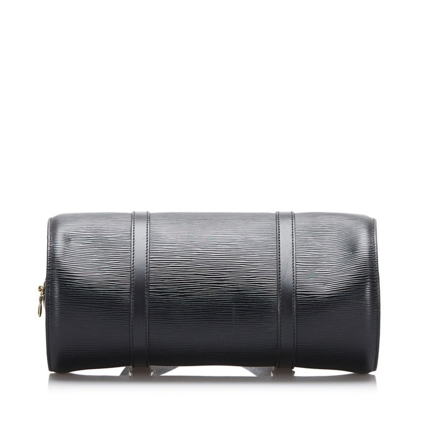 Louis Vuitton Black Leather Soufflot handbag bag