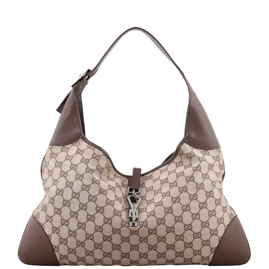Gucci GG Canvas Jackie O Hobo
