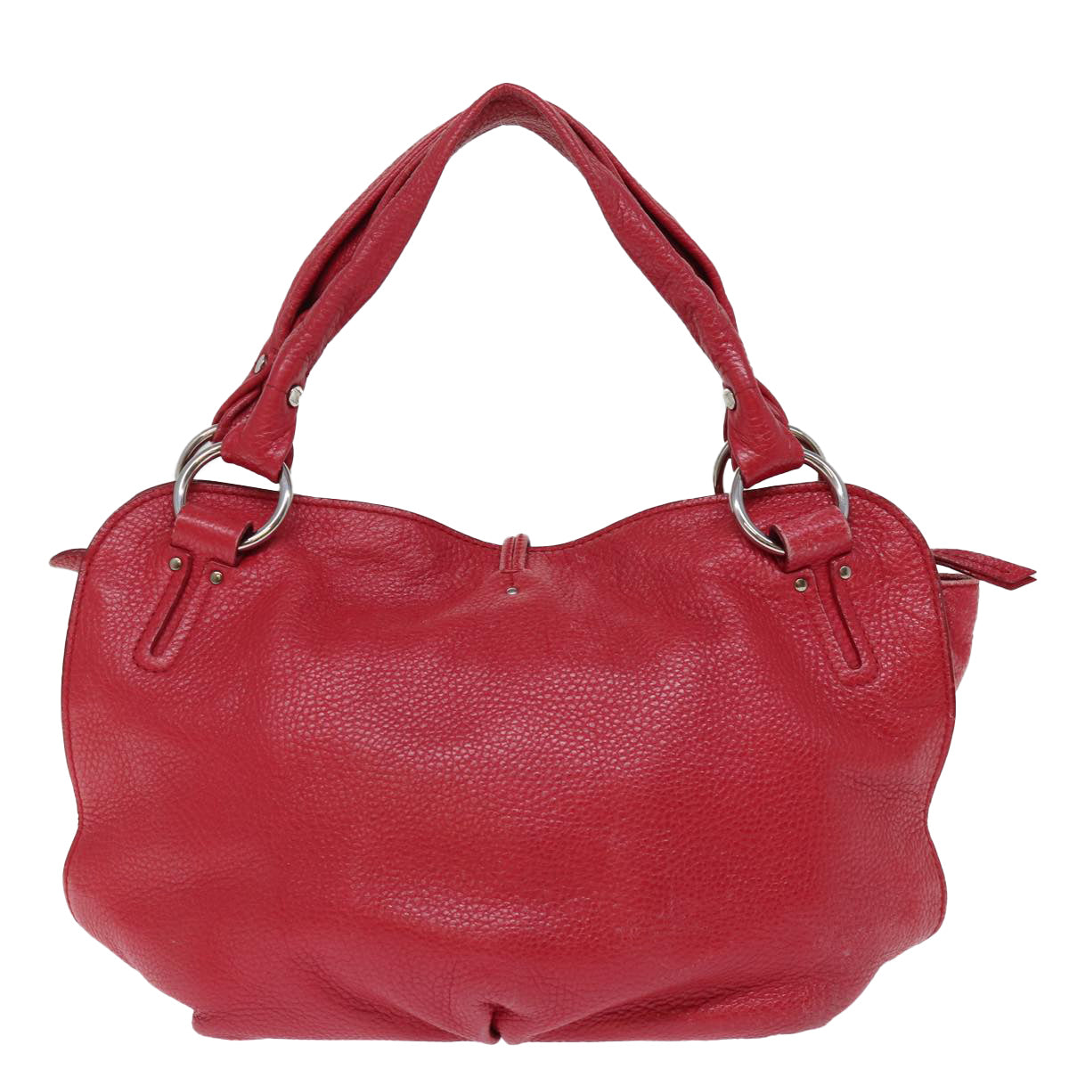 Luxury CELINE Hand Bag Leather Red  77381