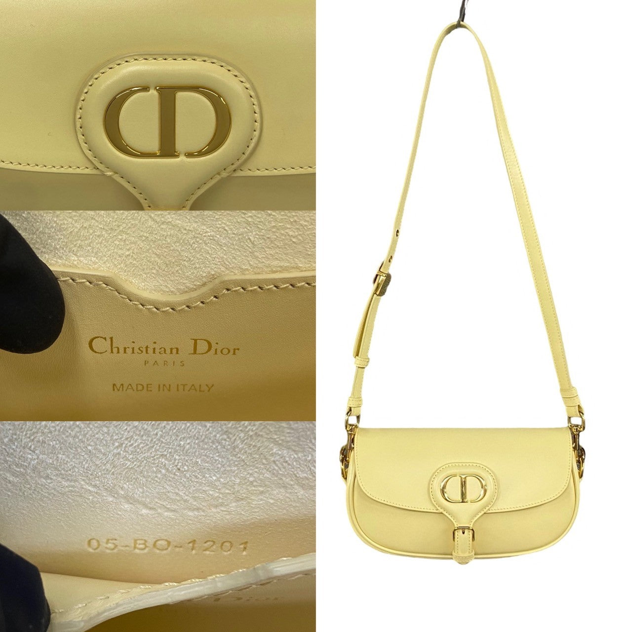 Christian Dior Bobby East-West Box Calf Shoulder Bag