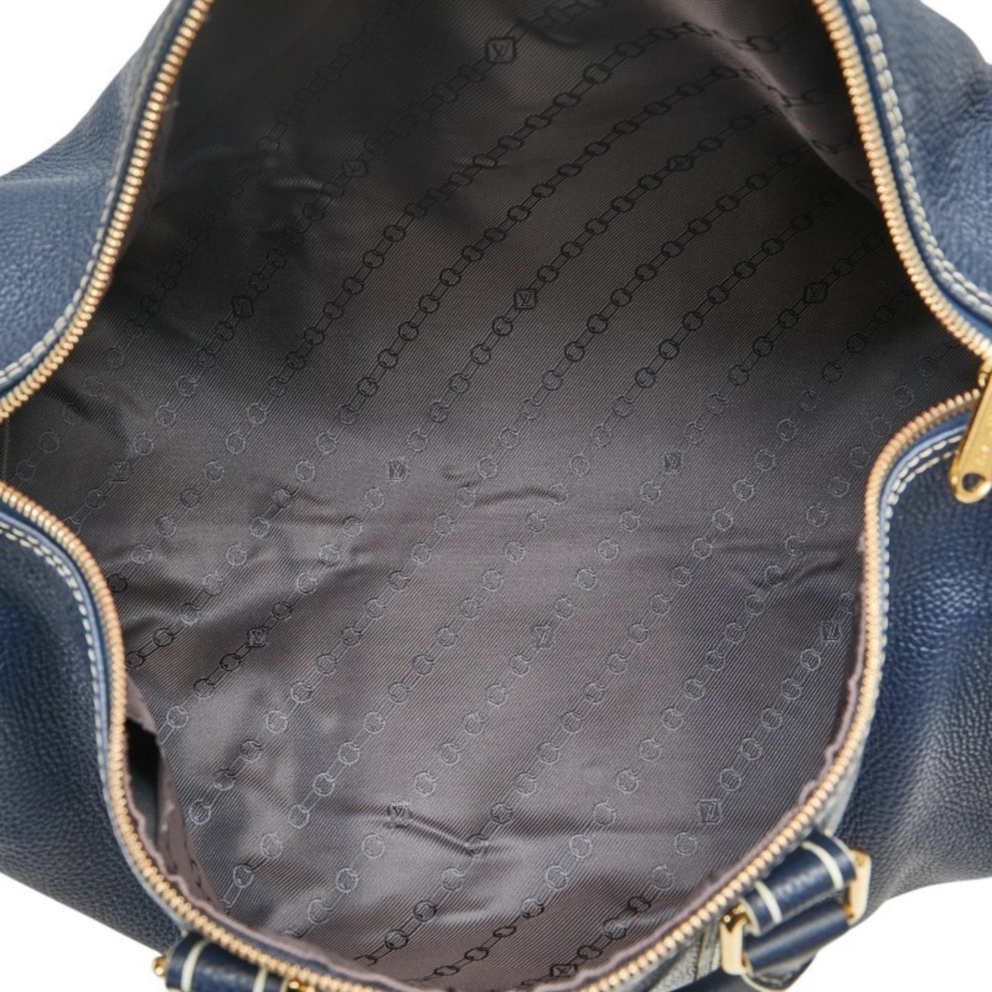 Louis Vuitton  Leather Boston Bag Handbag
