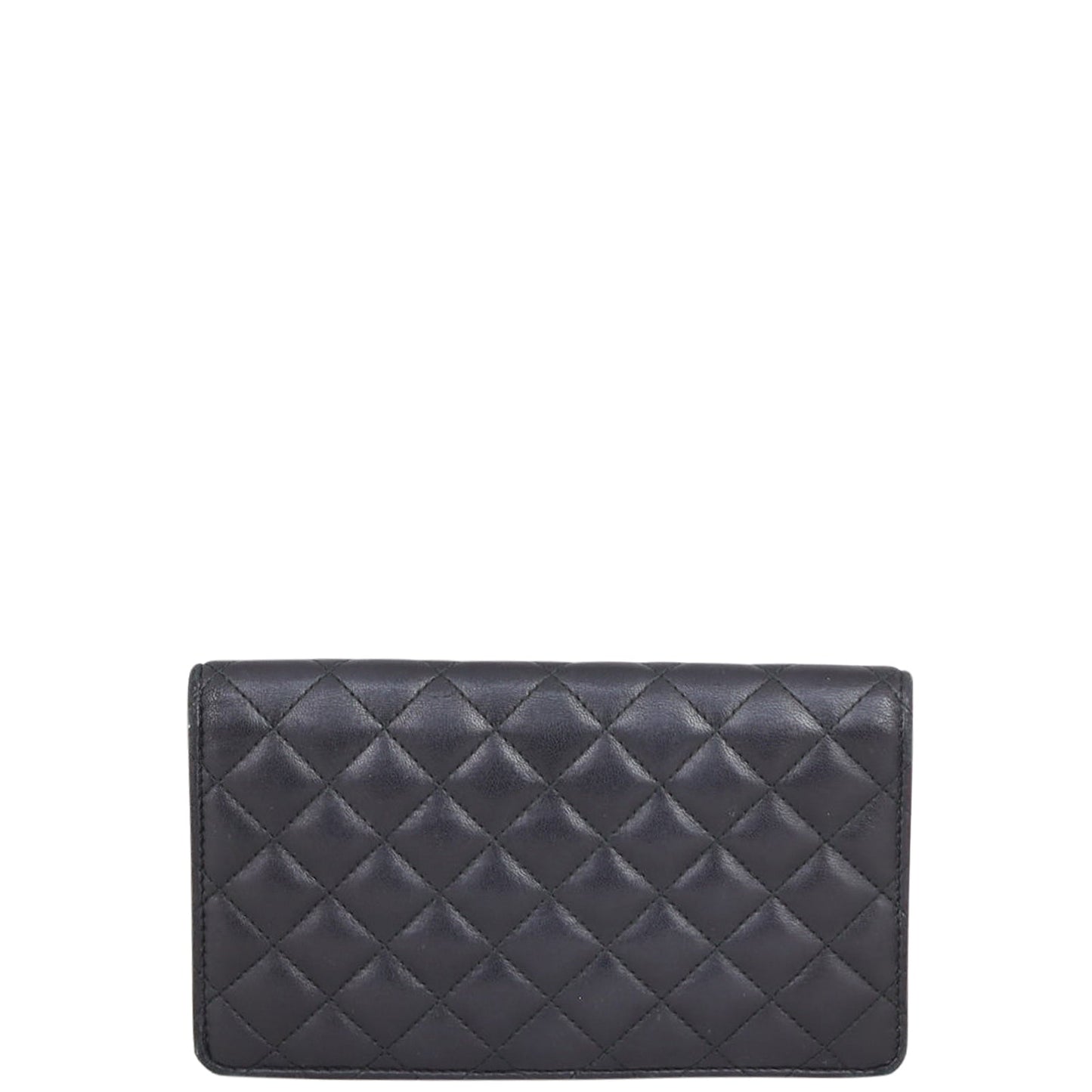 Chanel CC Quilted Yen Wallet