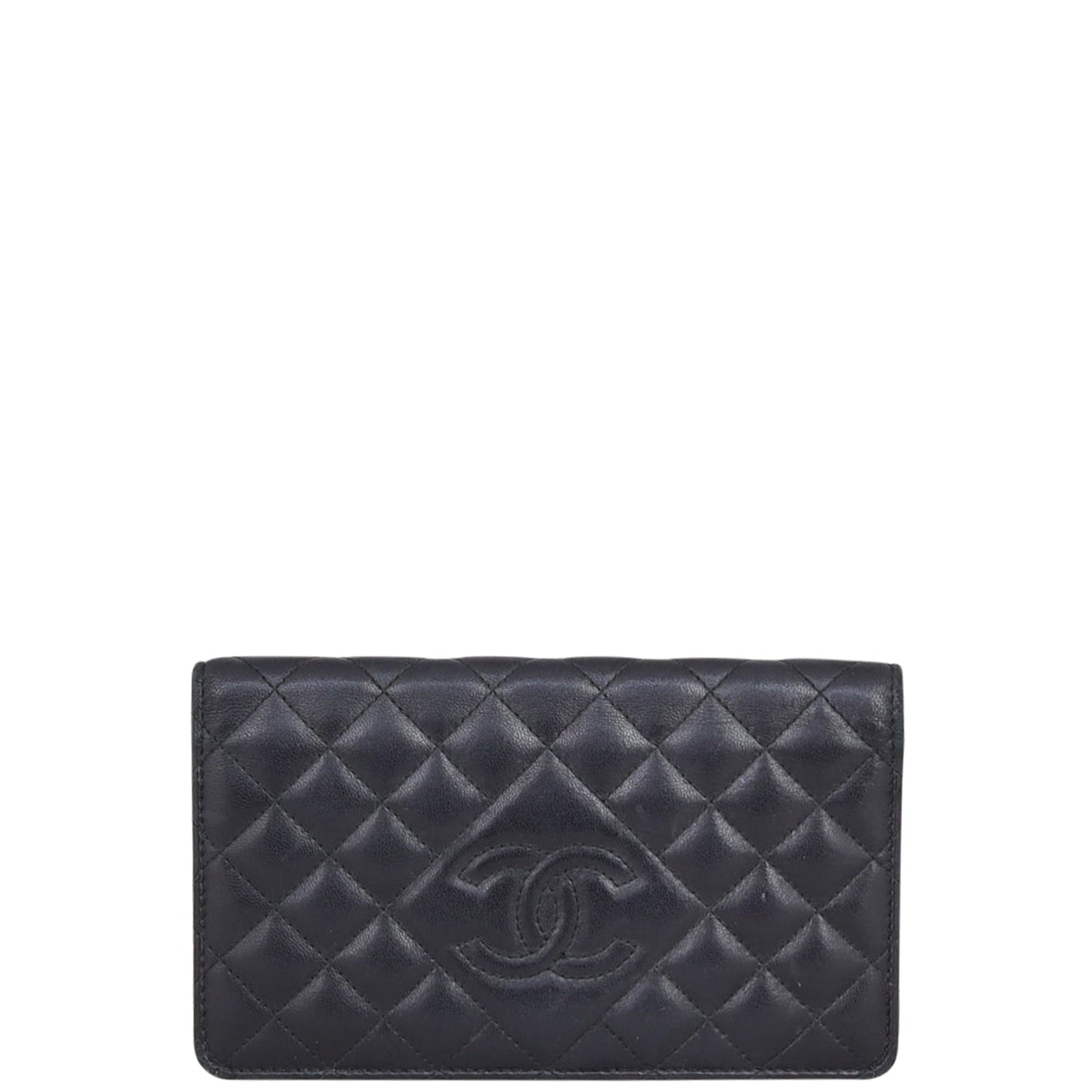 Chanel CC Quilted Yen Wallet