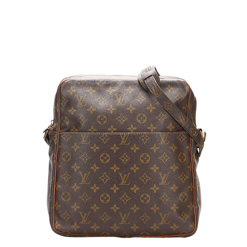 Louis Vuitton Brown Canvas Marceau shoulder bag