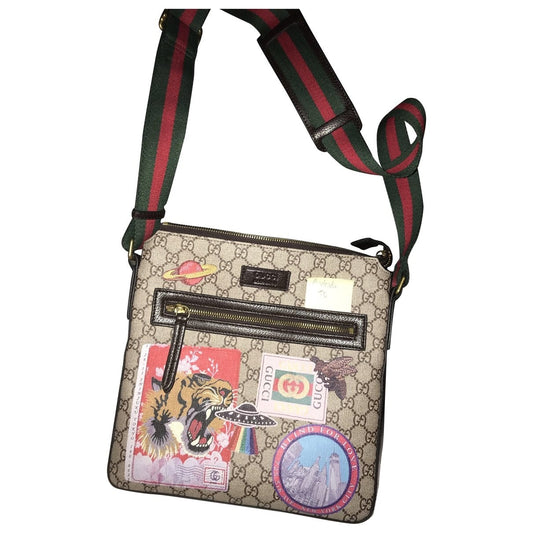 Gucci beige cloth bag