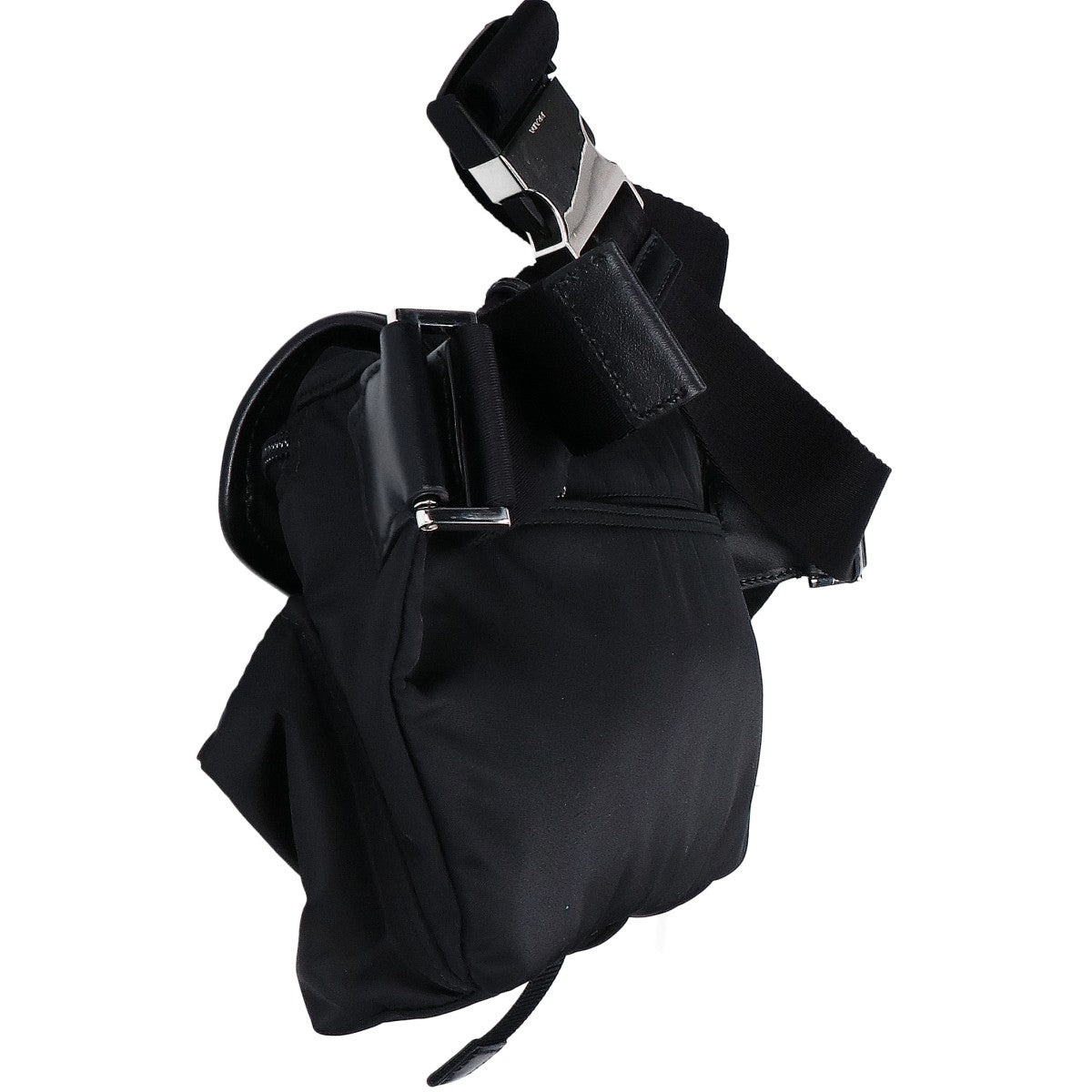 Prada 2VH174 Re-Nylon Leather Shoulder Bag