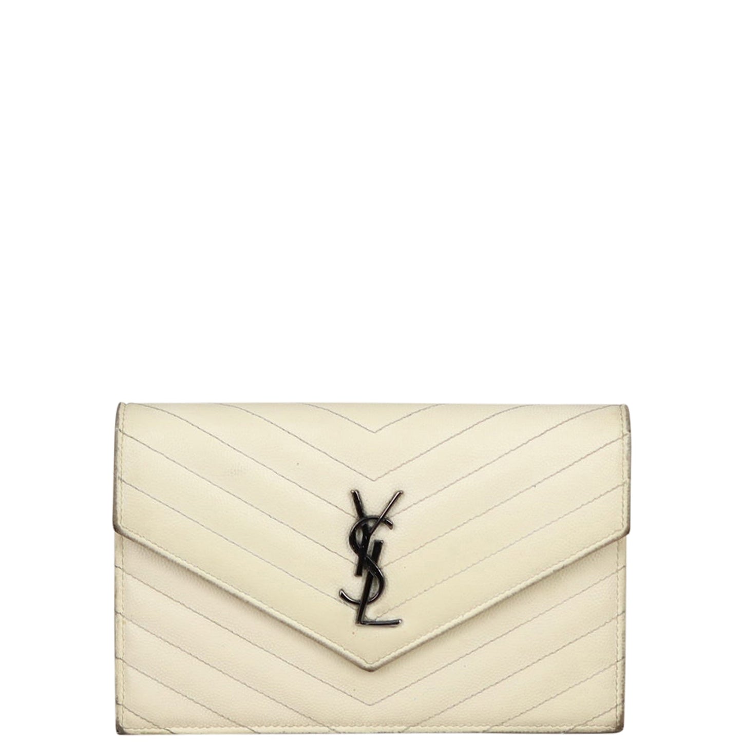 Saint Laurent Monogram Envelope Chain Wallet
