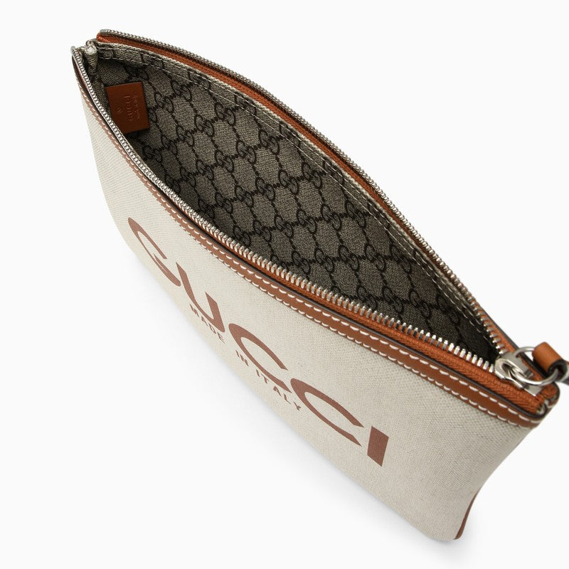 Gucci Canvas Shoulder Bag