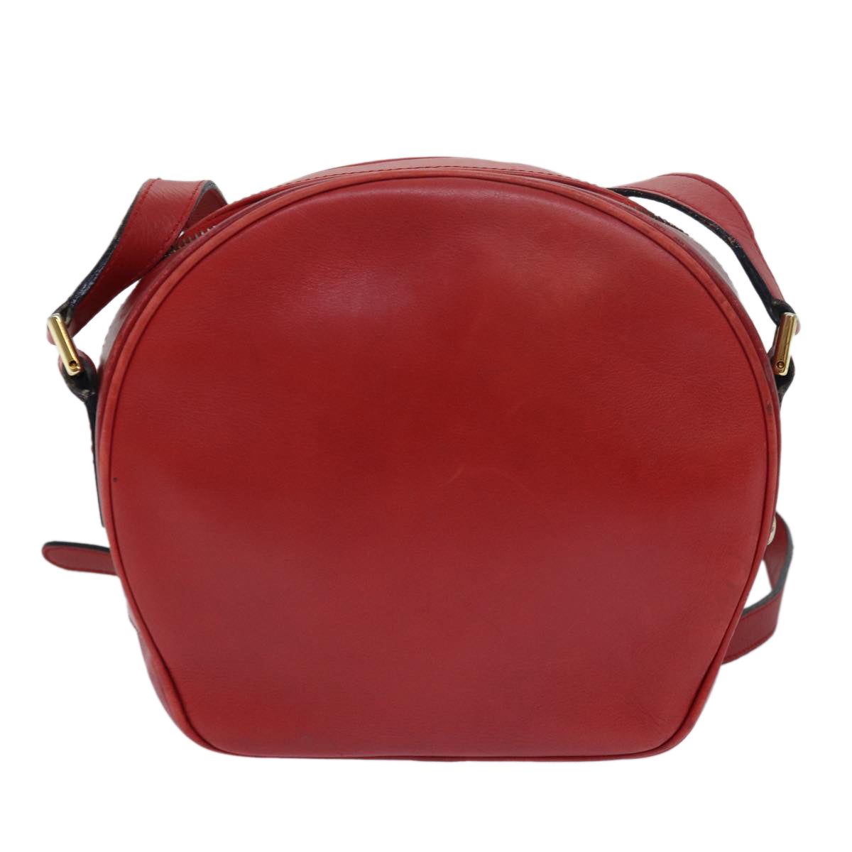 Luxury CELINE Shoulder Bag Leather Red  77720