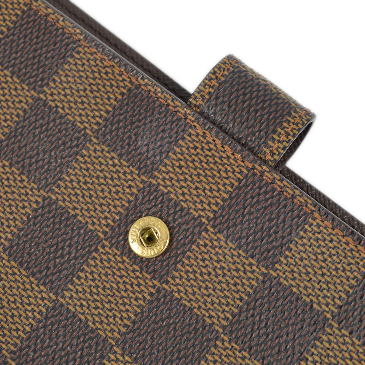 Louis Vuitton Damier Agenda MM Notebook Cover R20240 Small Good