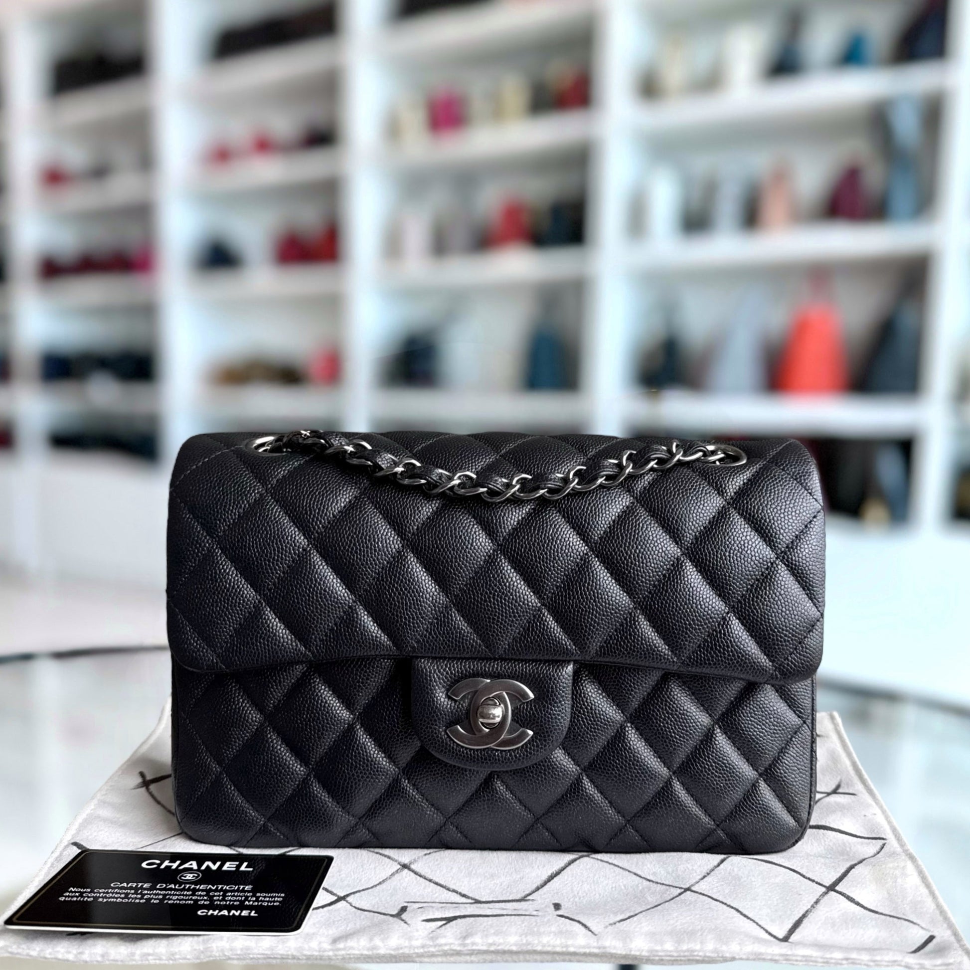 Chanel Classic Flap Small Shoulder Bag - EworeBags