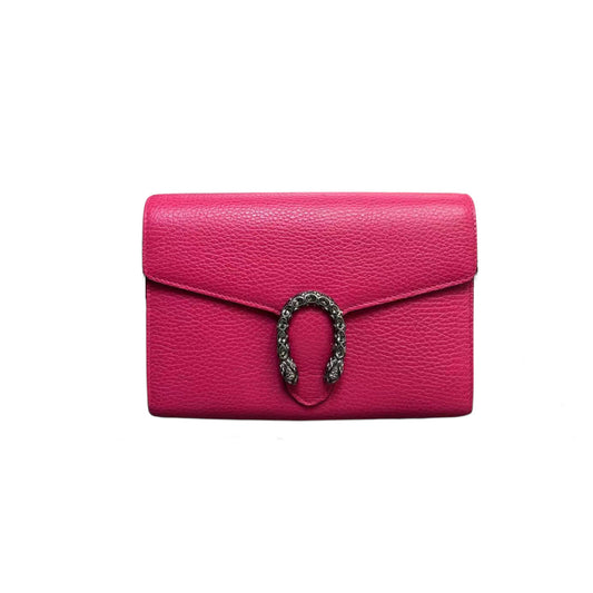 Gucci Chain Leather Crossbody