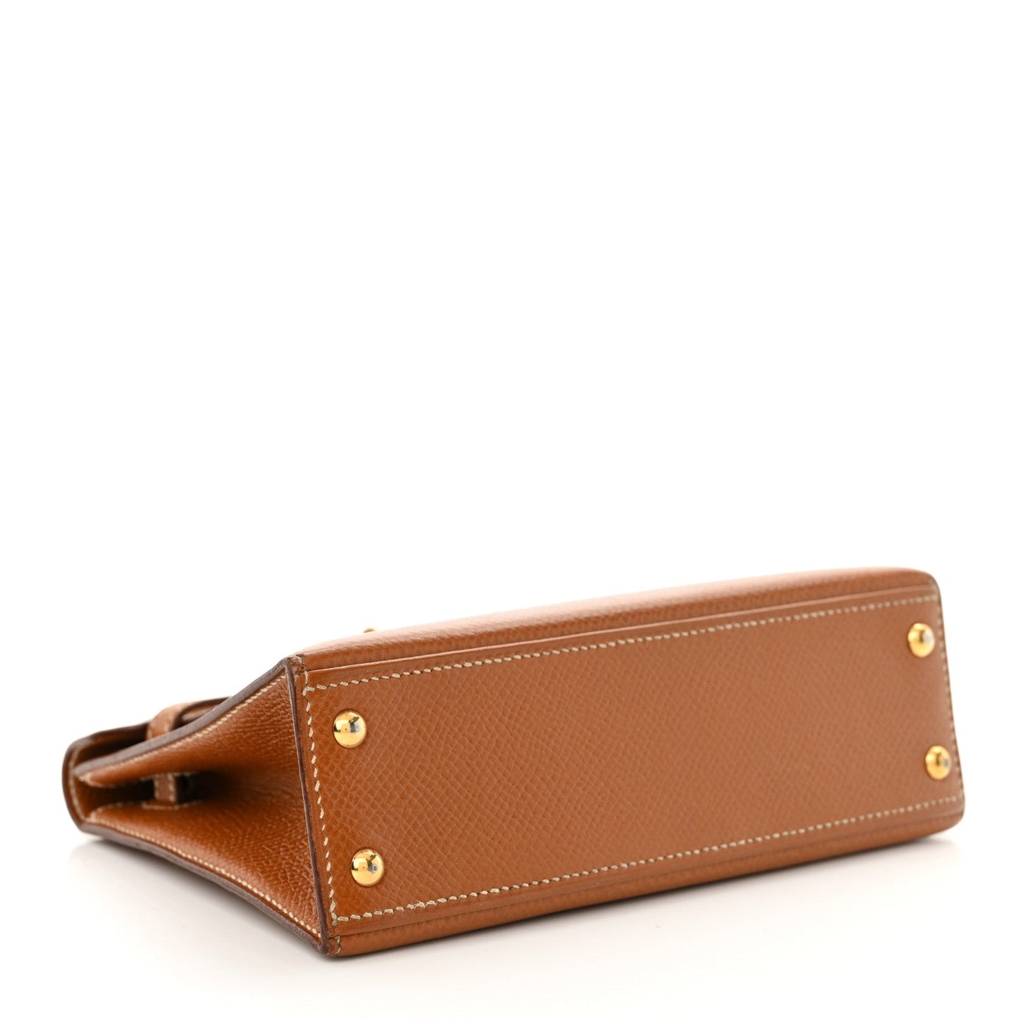 Hermes Courchevel Micro Kelly Sellier 15 Gold