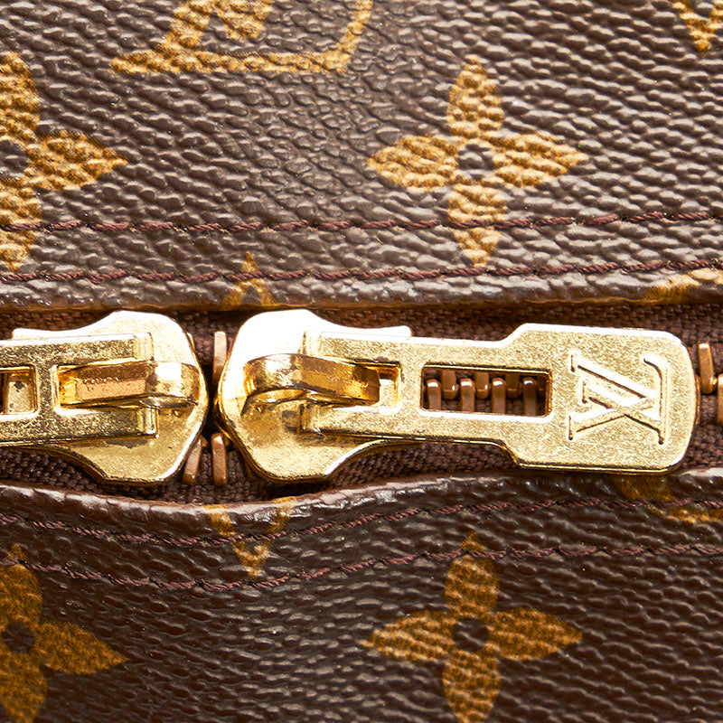 Louis Vuitton Brown Canvas Keepall Bandouli?®re 60 travel bag