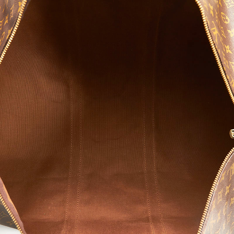 Louis Vuitton Brown Canvas Keepall Bandouli?®re 60 travel bag