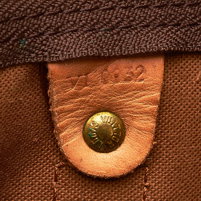 Louis Vuitton Brown Canvas Keepall Bandouli?®re 60 travel bag