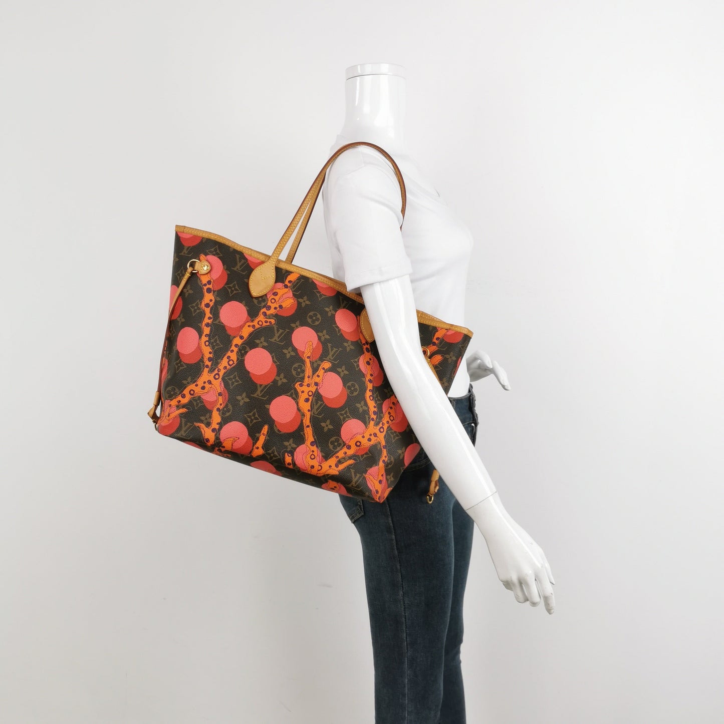 Louis Vuitton Limited Edition Grenade Monogram Ramages Neverfull MM