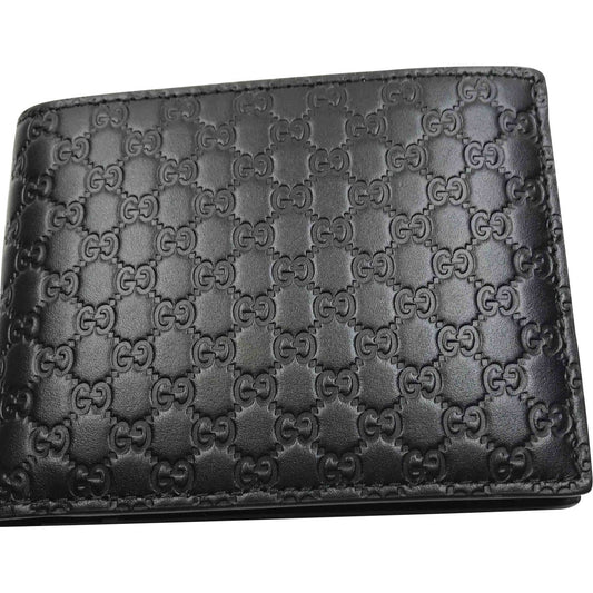 Gucci black leather case