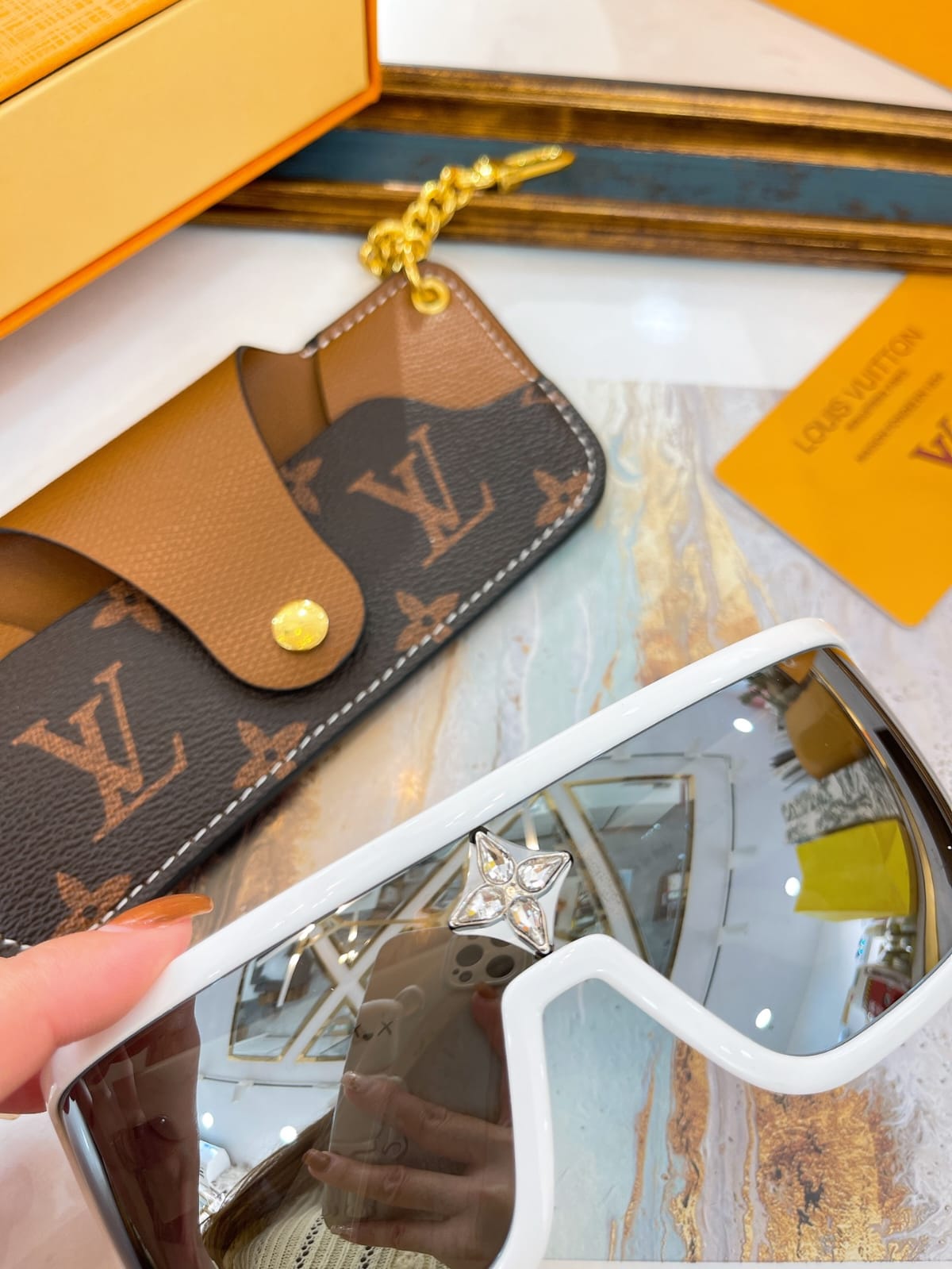 Louis Vuitton Cy  Sport Mask Sunglasses