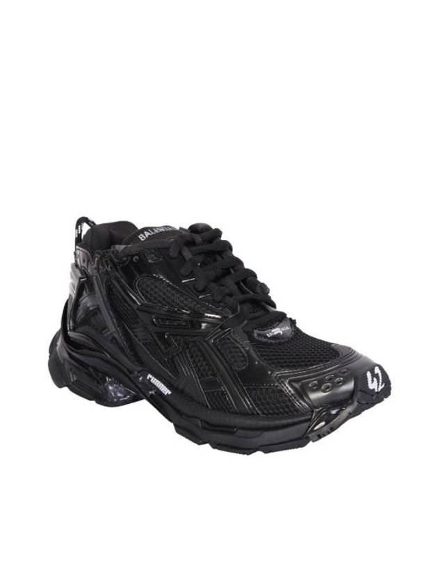 Luxury Balenciaga Trending 2026 Runner Low Top Sneakers Black