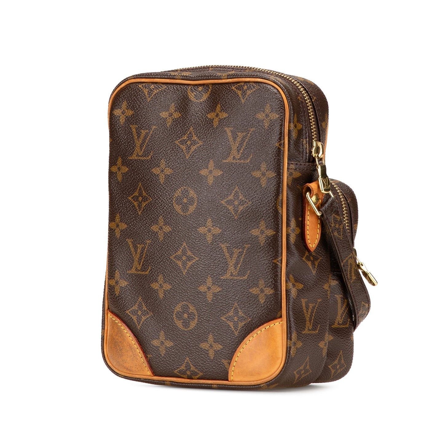 Brown Louis Vuitton Monogram Amazone Crossbody Bag
