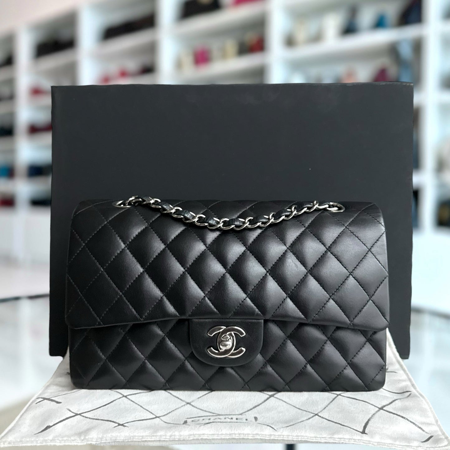 Chanel Classic Flap Medium Shoulder Bag - EworeBags