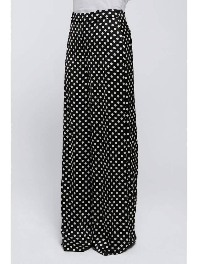 Luxury Saint Laurent Trending 2025 Satin Dot Trousers 744389Y6G761095 B0270441252