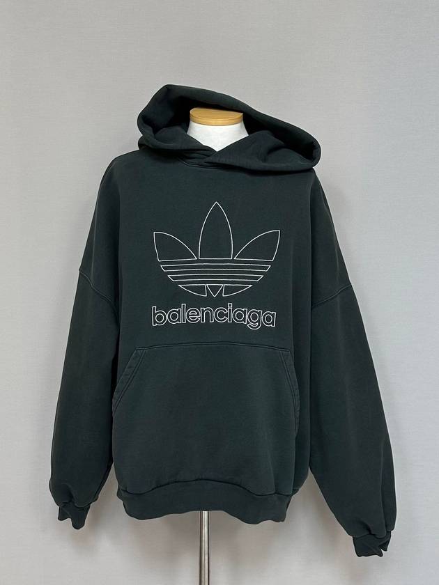 Luxury Balenciaga Trending 2026 x Adidas Logo Hoodie 115