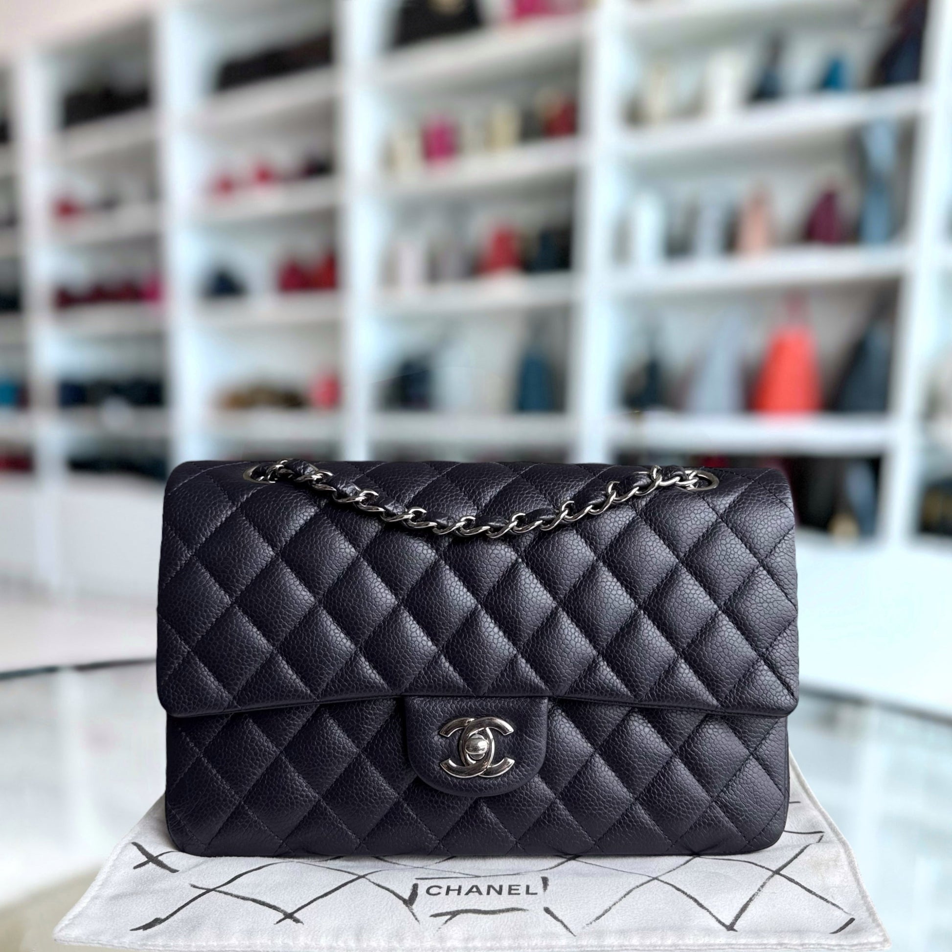 Chanel Classic Flap Medium Shoulder Bag - EworeBags